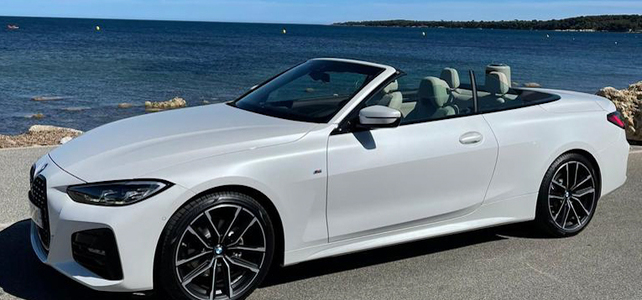 BMW 420i Cab - European Supercar Hire from Ultimate Drives